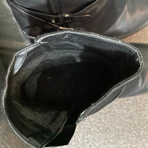 Multi-textured black booties - Picture 16 of 16